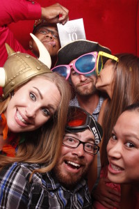 Epic Entertainment Snap Cubby Classic Photo Booth Matthew & Brittany Wedding Paso Robles Park Ballroom