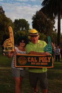 Epic Entertainment Cal Poly Eveing with the president Snap Cubby Photo Booth