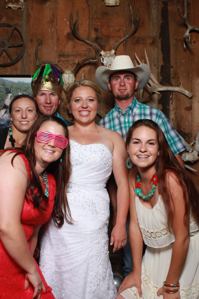 Stacy & Shawn's Wedding Snap Cubby Photo Booth Taft Ranch Epic Entertainment